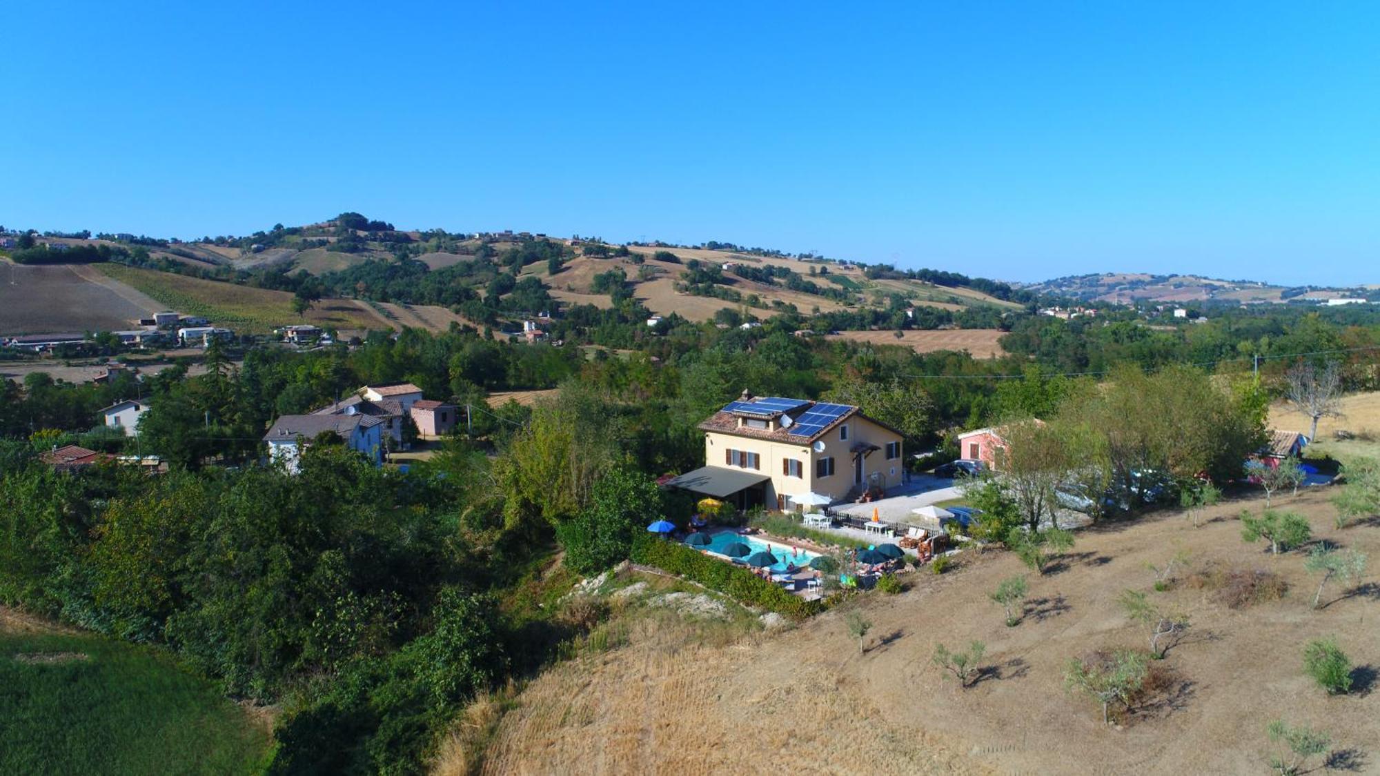 Country House Villa Sabrina San Ginesio Dış mekan fotoğraf